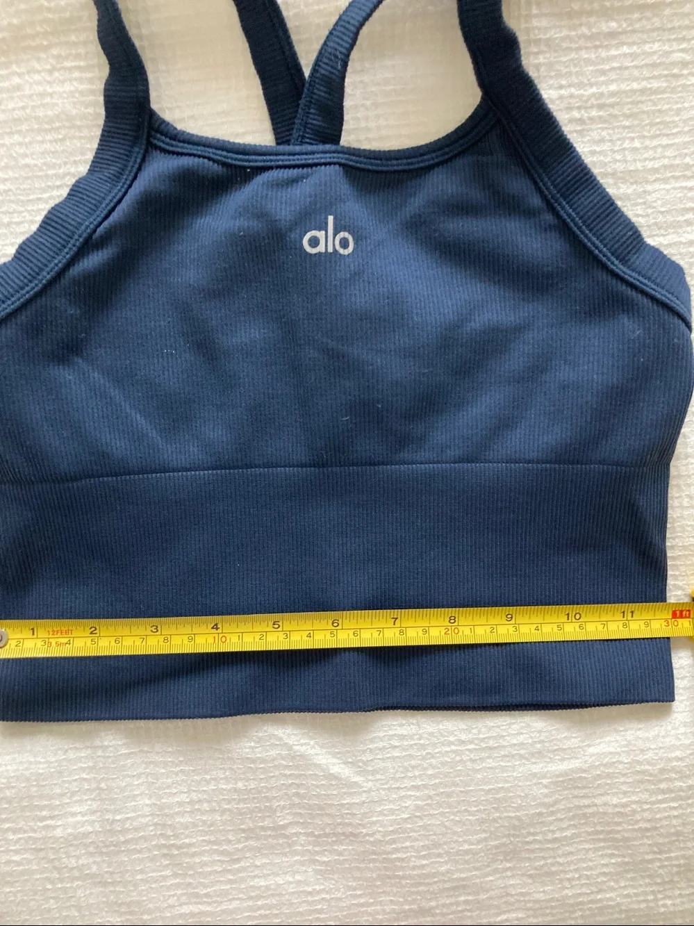 Alo Yoga Seamless Ribbed Favorite Bra Tank